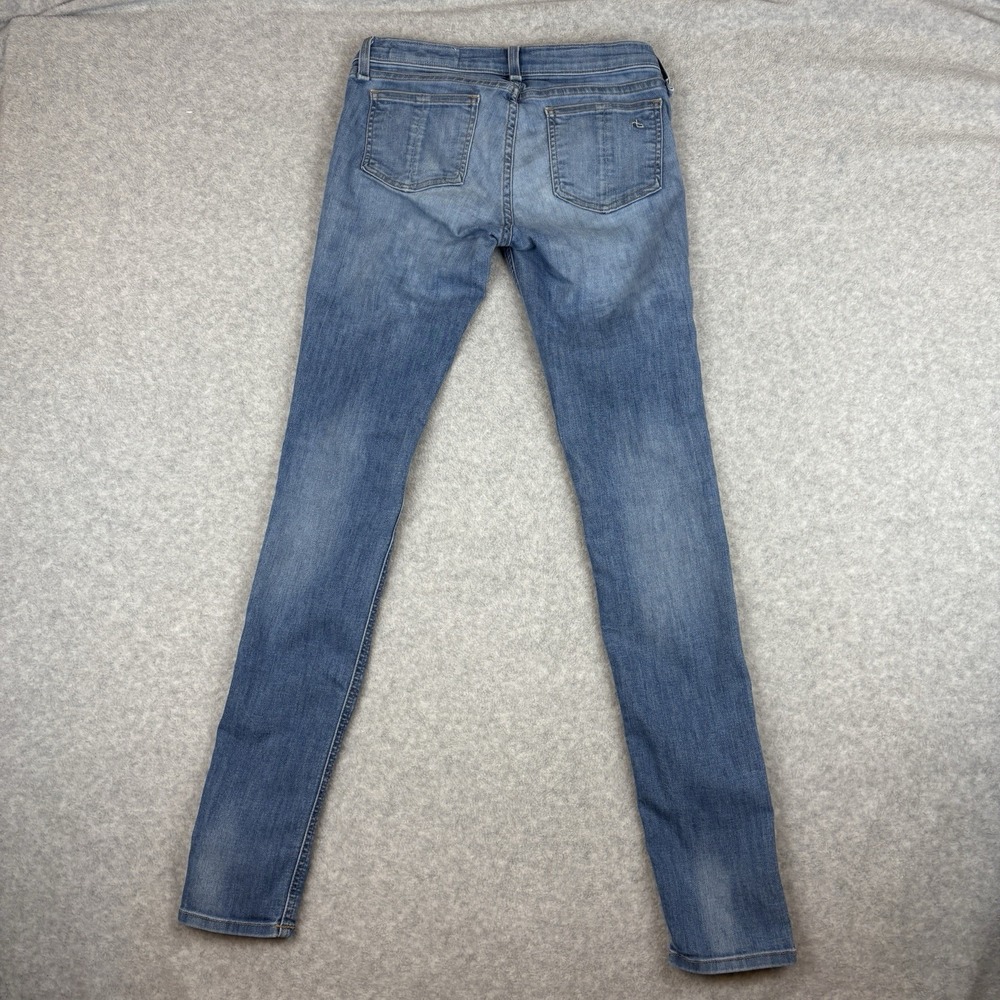 Rag & Bone Jeans Womens Quinn Light Blue Simple Wash Skinny Fit Denim Size 26 - Picture 7 of 12